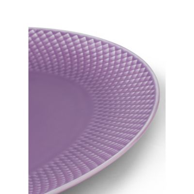 Lyngby Porcelain Rhombe Color Oval Serving Dish