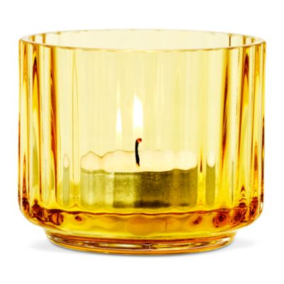 Lyngby Porcelain Glass Tealight Holder