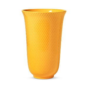 Rosendahl Lyngby Porcelain Rhombe Color Vase In Yellow
