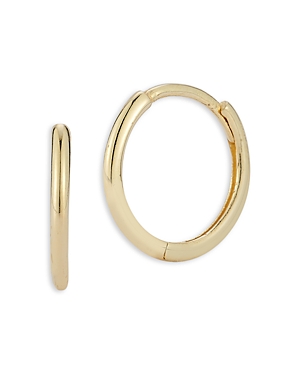Moon & Meadow 14k Yellow Gold Small Huggie Hoop Earrings In Gold