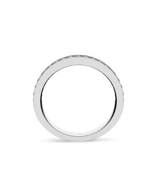 Rare Pav&amp;eacute; Stack Ring in Rhodium Plated