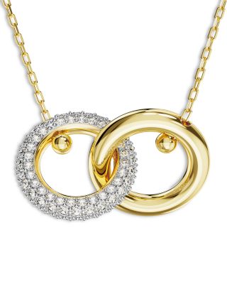 Dextera Interlocking Pendant Necklace, 15-17.75&amp;quot;