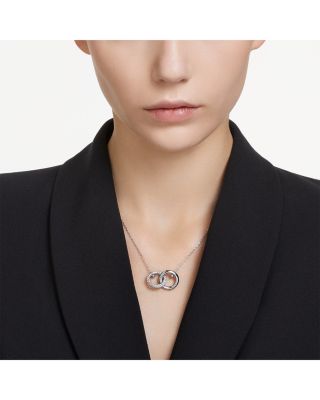 Dextera Interlocking Pendant Necklace, 15-17.75"