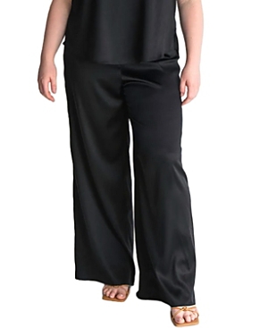 GABRIELLA ROSSETTI SOFIA SILK PALAZZO PANT