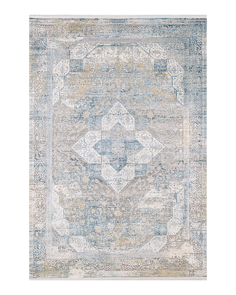 Bashian Allure Alr142 Area Rug, 9'6 X 13'6 In Gray/blue