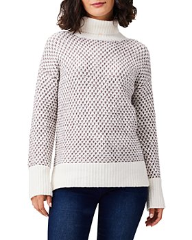White Turtleneck Sweaters for Women - Bloomingdale's
