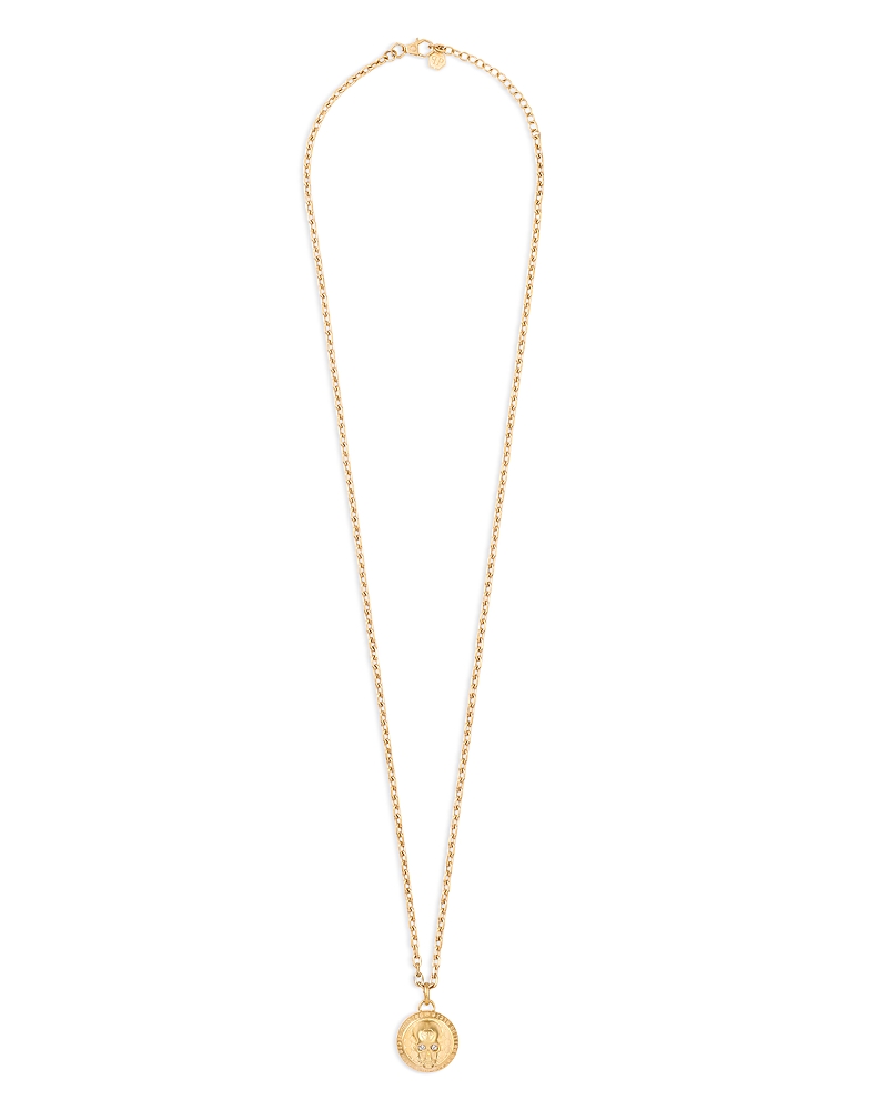 Philipp Plein Gold-tone Ip Stainless Steel 3d $kull Cable Chain 29-1/2" Pendant Necklace In Gold