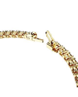 Matrix Tennis Bracelet in Gold Tone