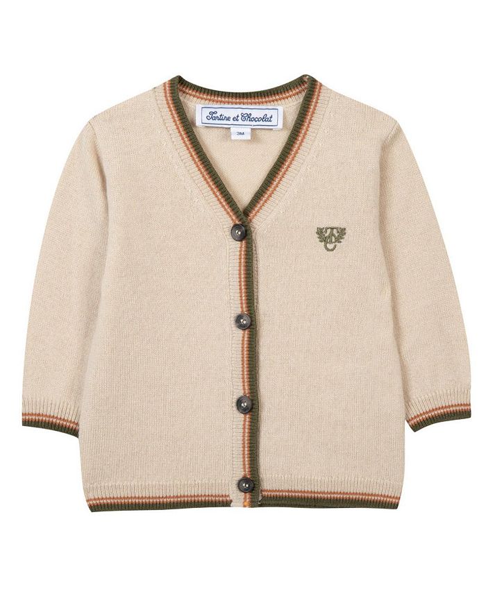 Baby boy discount beige cardigan