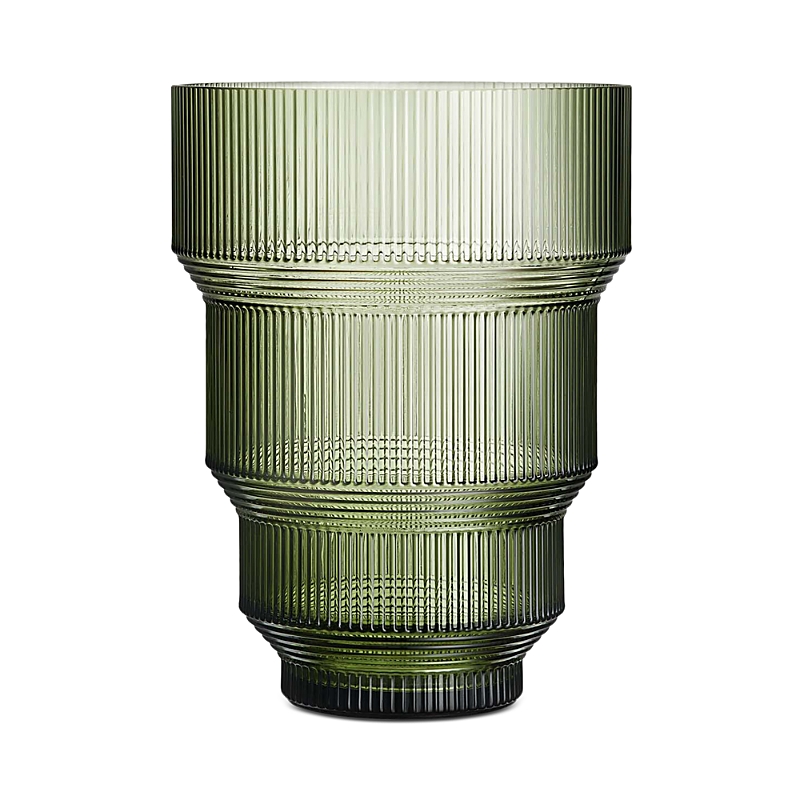 Kosta Boda Pavilion Vase, Green, Large In Green