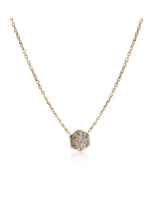 Pre-Owned Van Cleef & Arpels Fleurette 18K Yellow Gold Fashion Pendant