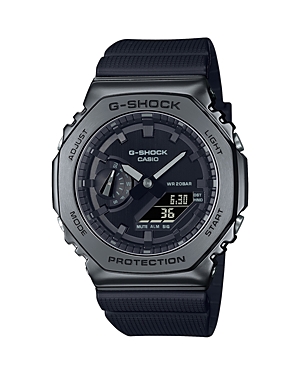 G-shock Gunmetal Analog Digital Watch, 44.4mm In Black