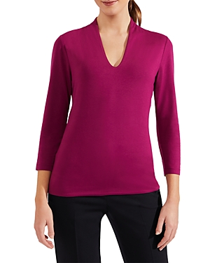 Hobbs London Aimee Top In Bramble