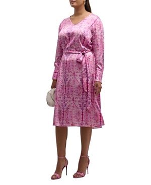 Gabriella Rossetti Vittoria Batik Dress In Pink Batik
