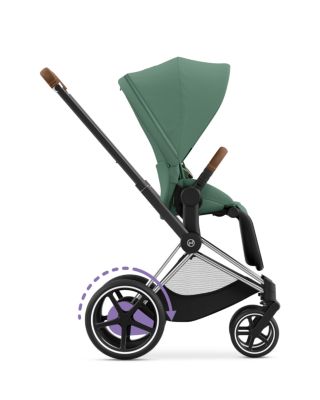 e-PRIAM 2 Smart Stroller in Chrome/Brown