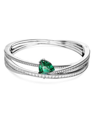 Swarovski - Hyperbola Swarovski Crystal Multi Row Bangle Bracelet