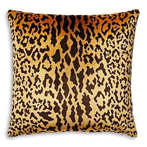 Scalamandre Leopardo Decorative Pillow, 22 x 22