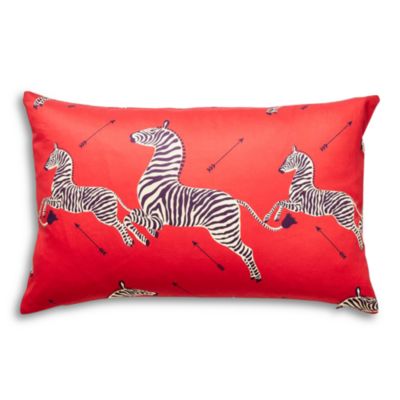 Zebra's Petite Lumbar Decorative Pillow, 22" x 14"