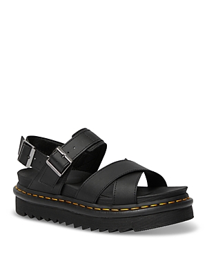 Shop Dr. Martens' Women's Voss Ii Strappy Slingback Sandals In Black