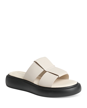 Shop Vagabond Shoemakers Vagabond Women's Blenda Slide Sandals In Off White