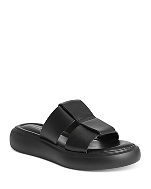 Shop Vagabond Shoemakers Vagabond Women's Blenda Slide Sandals In Black