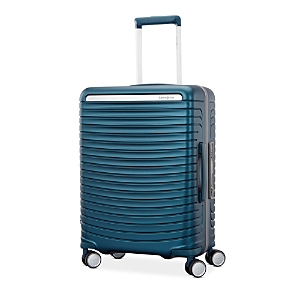Shop Samsonite Framelock Max Carry On Spinner Suitcase In Emerald Teal