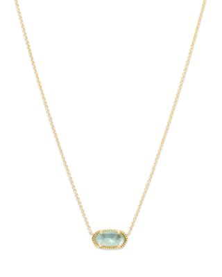 Elisa Birthstone Necklace, 15"