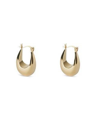 Argento Vivo Chunky Huggie Earrings
