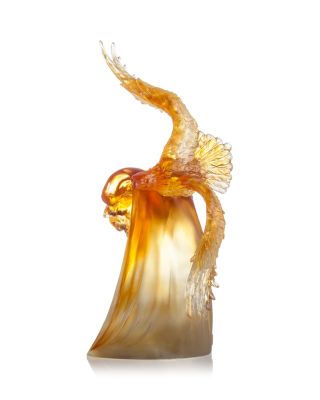 Align Light Amplify Crystal Eagle Sculpture
