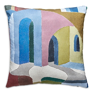 Scalamandre Riad Decorative Pillow, 22 X 22 In Jewel