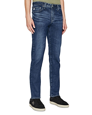ag tellis slim straight jeans in light lux blue