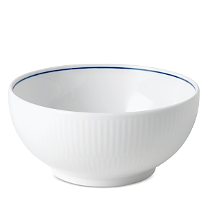 Royal Copenhagen Blueline Bowl, 24.7 Oz. In White