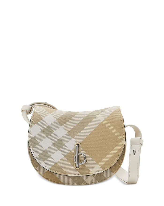 Burberry saddle on sale bag