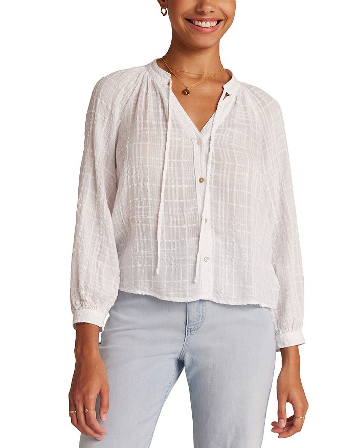 Easy Raglan Button Down in Dahlia main image 1
