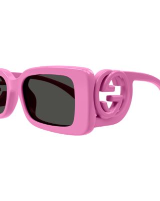 Chaise Lounge Rectangular Sunglasses, 54mm