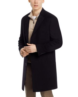 The Men s Store at Bloomingdale s Regular Fit Cashmere Top Coat Bloomingdale s