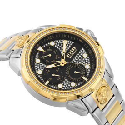 Versus Versace 6e Arrondissement Crystal Watch, 46mm 