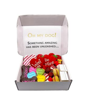 Valentine-Love Themed Dog Treats Gift Box