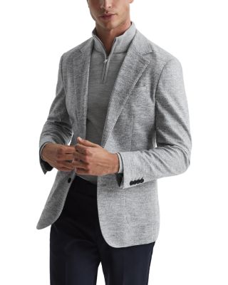 Blackhall Merino Wool Slim Fit Quarter Zip Mock Neck Sweater