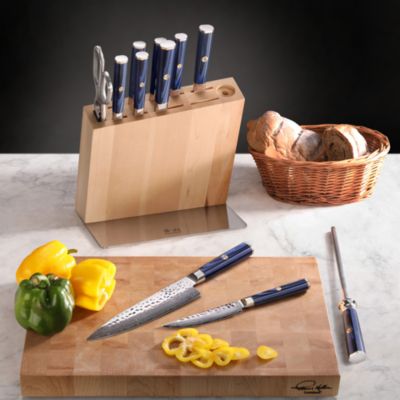 Kita Blue 12-Piece Knife Block Set