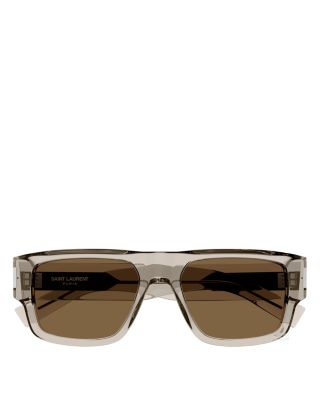 Naked Wirecore Squared Sunglasses, 55mm