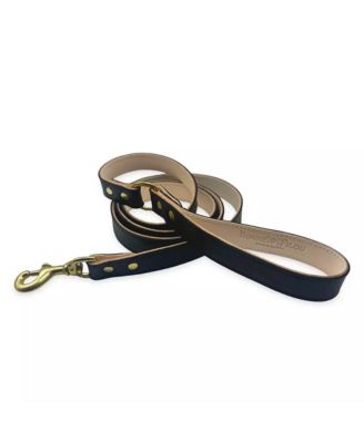 Large 6' Plain Leather Dog Leash