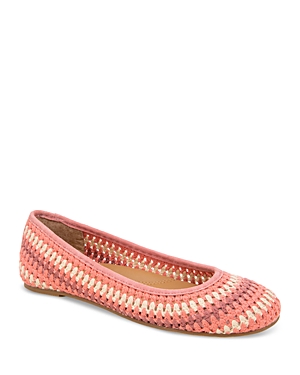 Shop Gentle Souls By Kenneth Cole Women's Mable Slip On Woven Flats In Poppy Multi