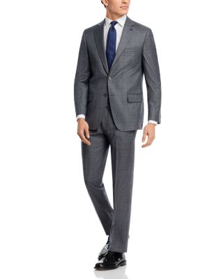 Hart Schaffner Marx - New York Plaid Regular Fit Suit