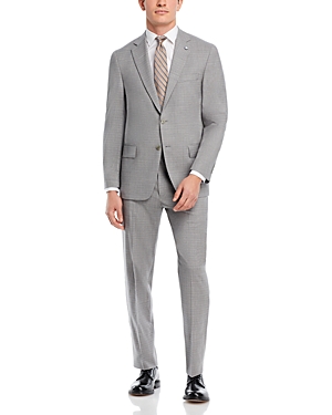 Shop Hart Schaffner Marx New York Neat Regular Fit Suit In Grey
