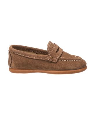  Unisex Suede Penny Loafer