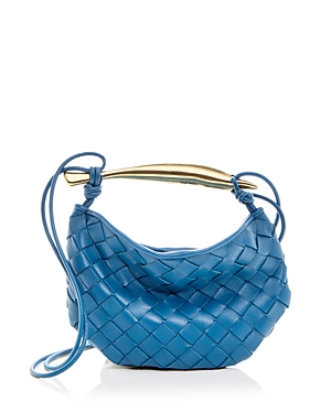 Shop Bottega Veneta Mini Sardine Bag In Blue