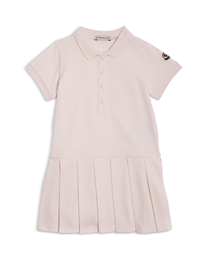 Moncler Kids' Girls' Pique Polo Dress - Baby In Red