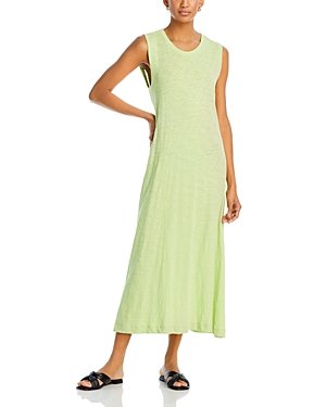 Shop Atm Anthony Thomas Melillo Jersey Sleeveless Dress In Matcha