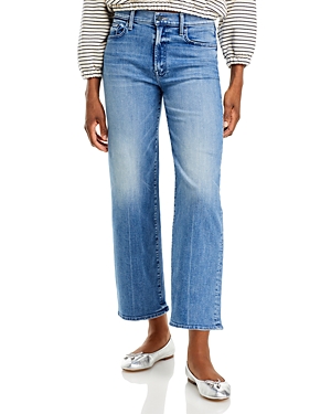 Shop Mother The Rambler High Rise Ankle Straight Jeans In We The Animals
